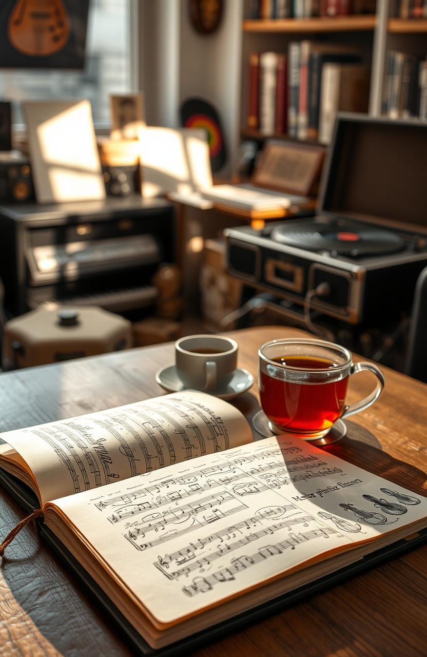Capture Your Melody: Elegant Music Practice Journal