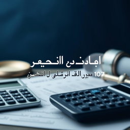A professional and elegant Facebook cover image designed to reflect the field of legal accounting