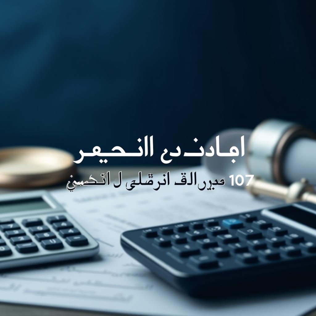 A professional and elegant Facebook cover image designed to reflect the field of legal accounting