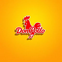 A creative and artistic composition featuring the logo of 'Don Pollo' integrated into the design