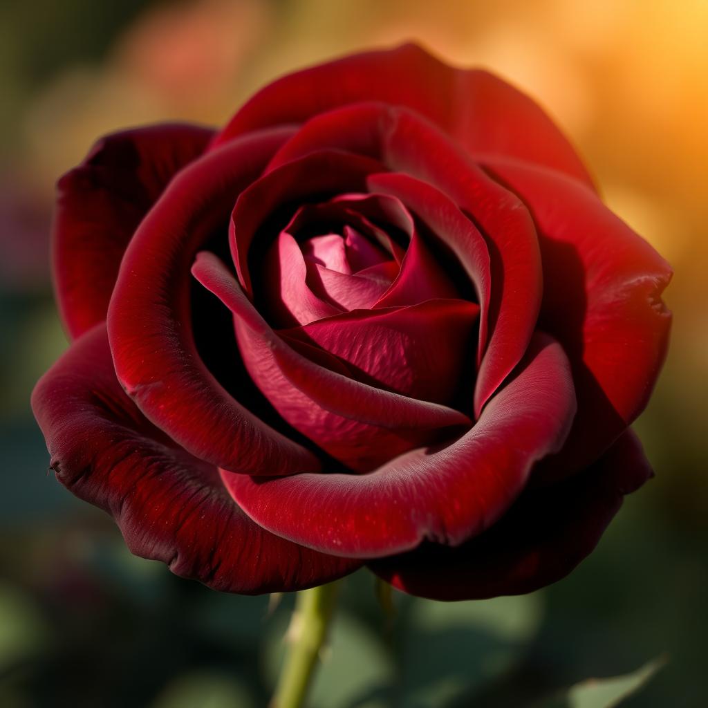 A beautiful dark brown rose, showcasing intricate petal details that highlight the velvety texture