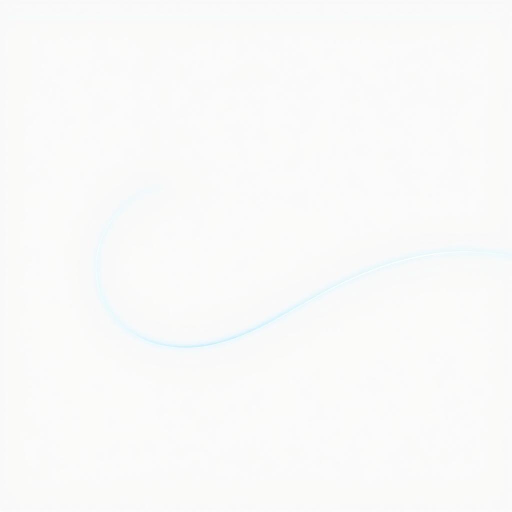 A line that is as wide as the width of a human hand, curved in a shape resembling a right parenthesis ")"