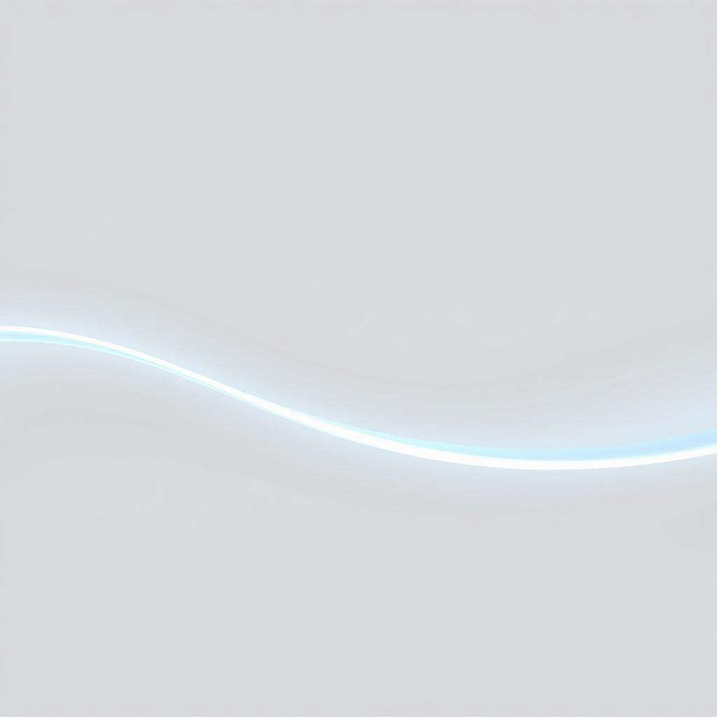 An extremely wide line, at least three times the width of a human hand, curved in a shape resembling a right parenthesis ")"