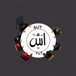 A logo design featuring the name 'دانشگاه صنعتی تبریز'