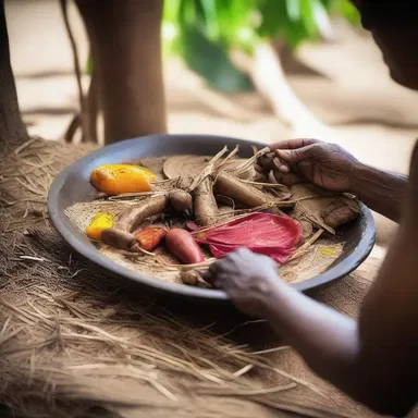In some indigenous ceremonies, achira roots are offered as a sacred food to deities.