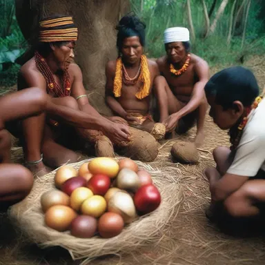 In some indigenous ceremonies, achira roots are offered as a sacred food to deities.