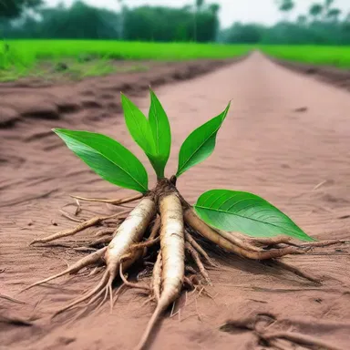 Why did the achira root cross the road? To join the arrowroot starch party on the other side!