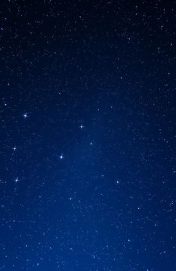 A breathtaking view of a constellation of stars shining brightly in the night sky