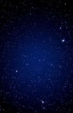 A breathtaking view of a constellation of stars shining brightly in the night sky