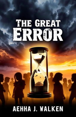 A dramatic book cover illustrating the theme of a monumental mistake