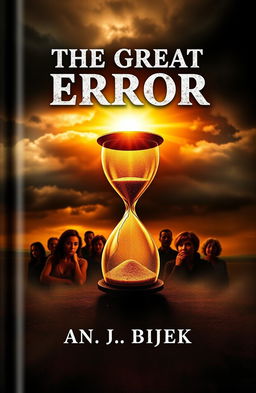 A dramatic book cover illustrating the theme of a monumental mistake