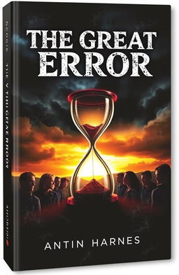 A dramatic book cover illustrating the theme of a monumental mistake