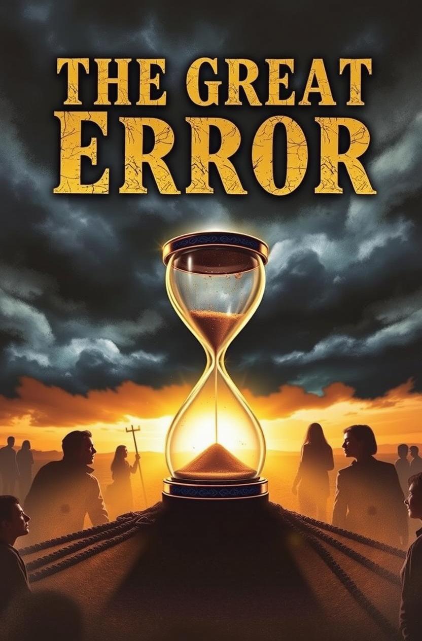 A book cover that visually represents a significant mistake