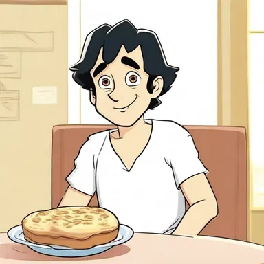 In the cartoon, the character was diagnosed with acholia, which led to his yellowish complexion and lack of appetite.