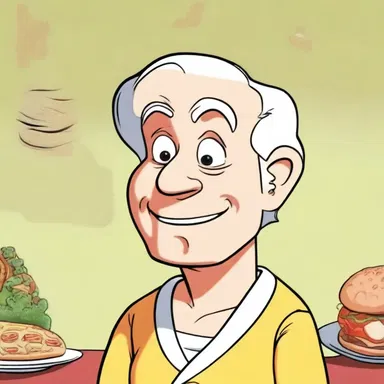 In the cartoon, the character was diagnosed with acholia, which led to his yellowish complexion and lack of appetite.