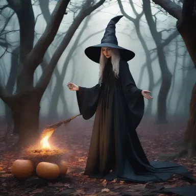 In the magical kingdom, the evil witch cast spells that turned everything into achromatic colors, draining the beauty from the land.