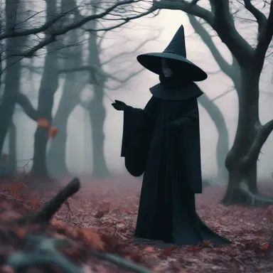 In the magical kingdom, the evil witch cast spells that turned everything into achromatic colors, draining the beauty from the land.