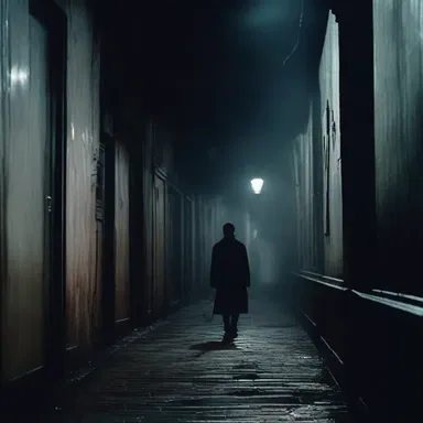 The film artistically employed achromatic color palettes to create a gloomy and unsettling atmosphere for the suspenseful scenes.