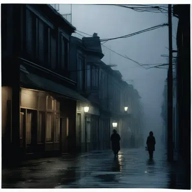 The film artistically employed achromatic color palettes to create a gloomy and unsettling atmosphere for the suspenseful scenes.