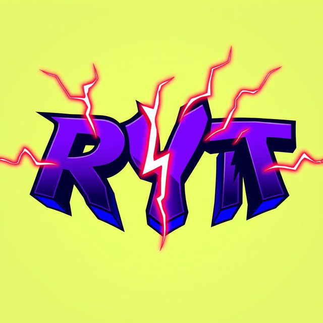 A striking design featuring the text 'RYT' in a bold, venom-inspired font