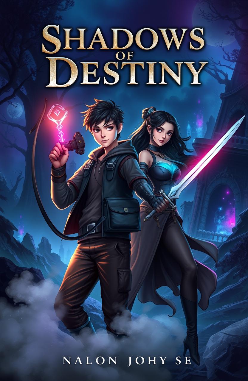 Cover design for 'Shadows of Destiny'