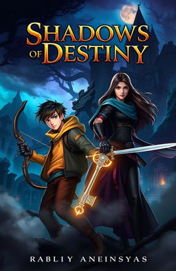 Cover design for 'Shadows of Destiny'