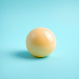 An object with a clean and detailed description, isolated against a solid light blue background