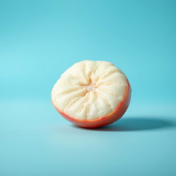 An object with a clean and detailed description, isolated against a solid light blue background