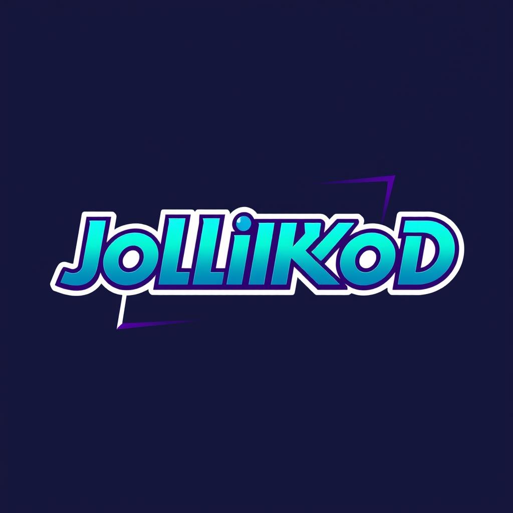 A modern and sleek logo design for a brand named 'JOLLIKOD'