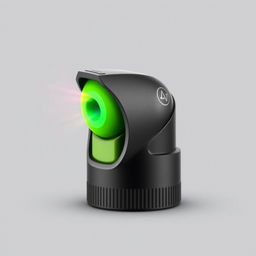 A design of a new, simple spray paint cap