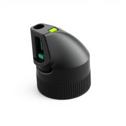 A design of a new, simple spray paint cap