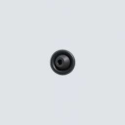 A minimalist design for a spray paint cap, featuring a sleek and simple aesthetic