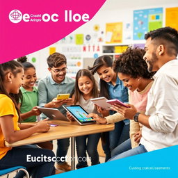 A vibrant and engaging promotional image for an educational institute