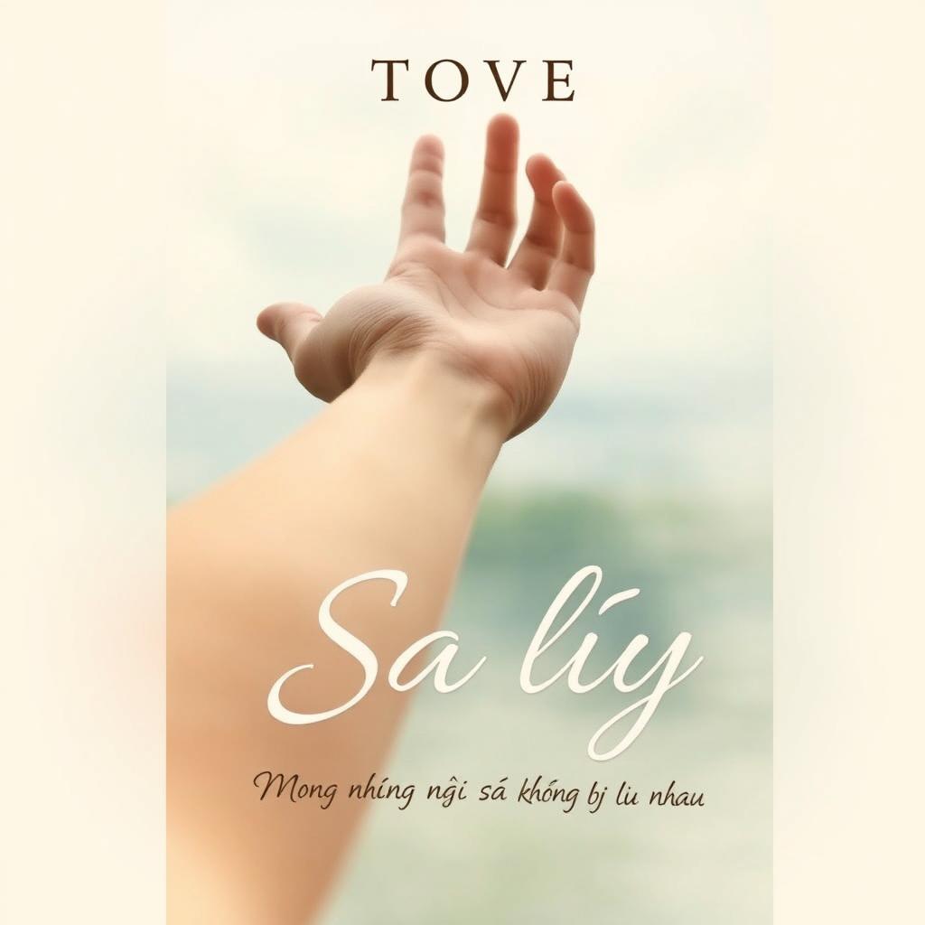 A captivating book cover design for 'Sa lầy' by Tove
