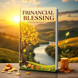 A beautifully designed book cover that symbolizes the theme of financial blessings in our lives