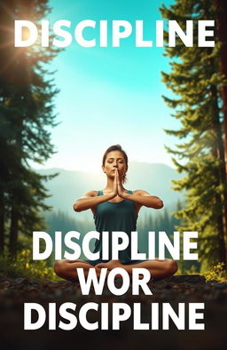 A visually striking image depicting the concept of discipline as a powerful and positive force