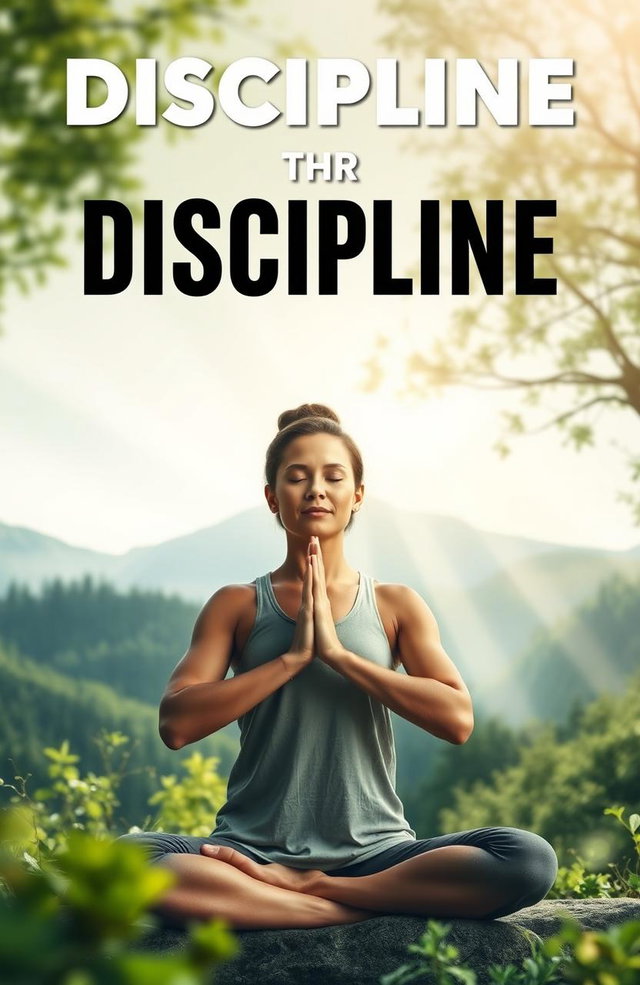 A visually striking image depicting the concept of discipline as a powerful and positive force