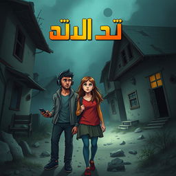 A complete book cover for 'لعنة الظلال: الادرينالين'