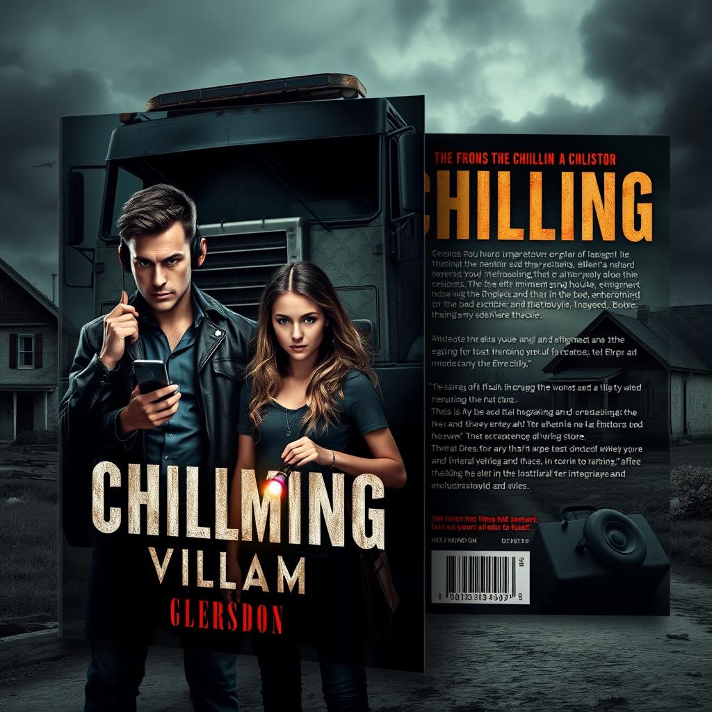 Uncover the Mystery: Chilling Tale Book Cover Design