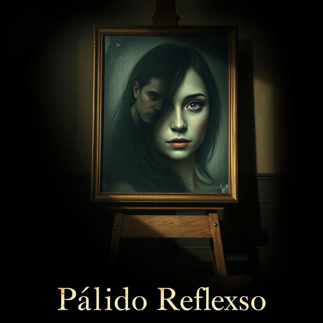 A realistic and atmospheric poster for the movie 'Pálido Reflexo'