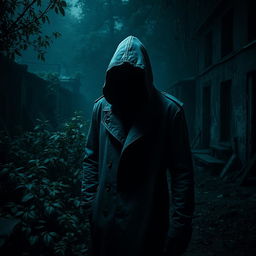 A mysterious figure in a dark environment, embodying the essence of a 'stalker'