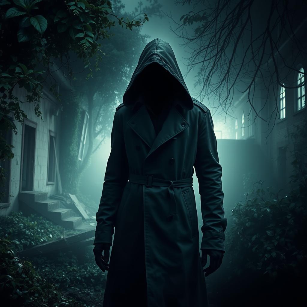 A mysterious figure in a dark environment, embodying the essence of a 'stalker'