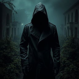 A mysterious figure in a dark environment, embodying the essence of a 'stalker'