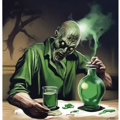 The acidulous taste of the poisonous potion brought horror to his face.