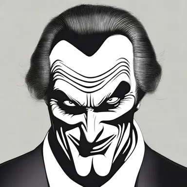 The author described the villain's acidulous personality in great detail.