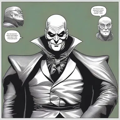 The author described the villain's acidulous personality in great detail.
