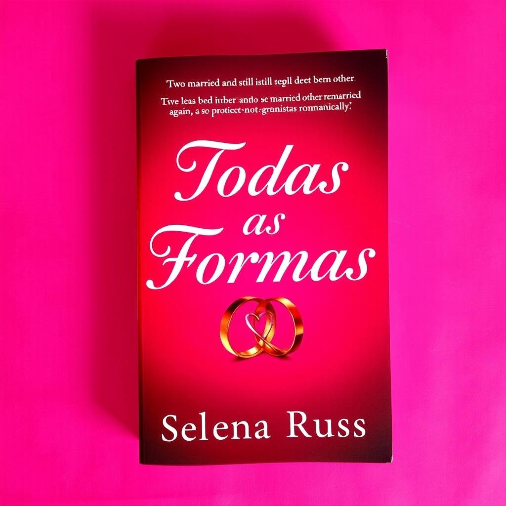 A captivating book cover depicting a romantic theme for a story about two protagonists who were once married and still deeply love each other, pretending to be married again while promising not to engage romantically