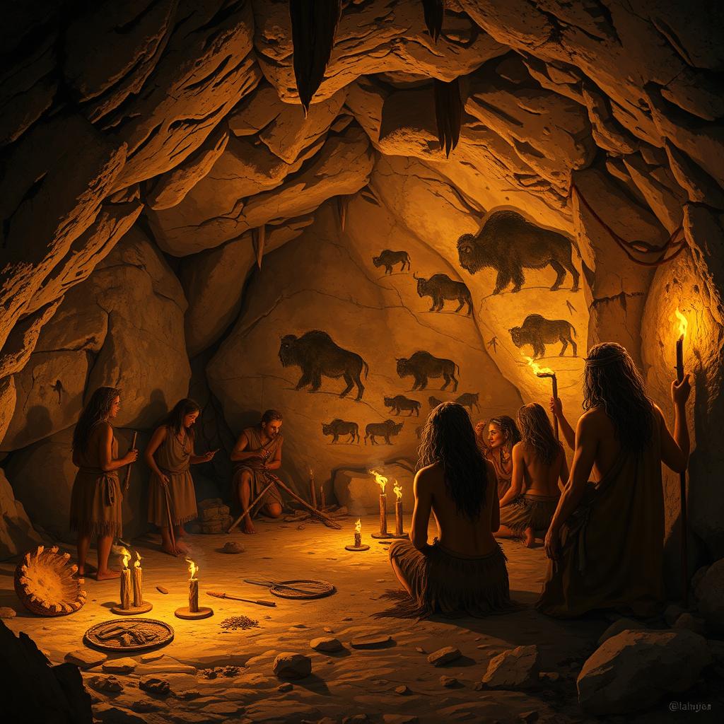Journey Back to Prehistoric Times: Cave Art Creation