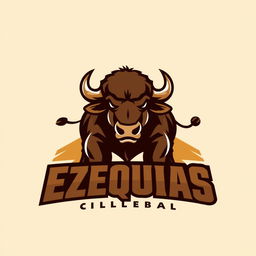 A logo for a volleyball team named 'Ezequías'