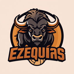 A logo for a volleyball team named 'Ezequías'